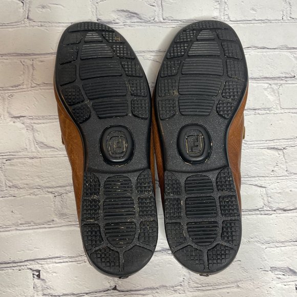 Men's FootJoy Club Casual Loafer Golf Shoes Tumbled Tan 9 9M Brown Dressy - Picture 9 of 10